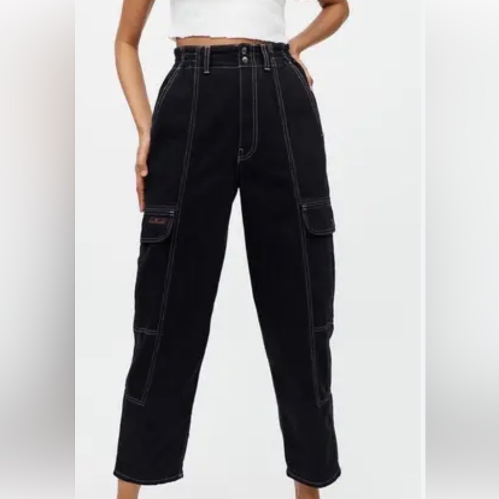 BDG High Waisted Skate Jean Black